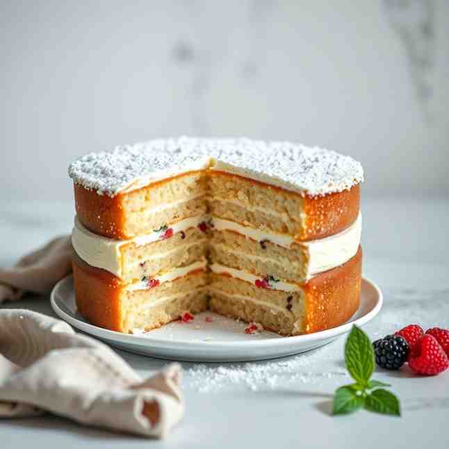 Classic Victoria Sponge Cake Recipe | Bake Today